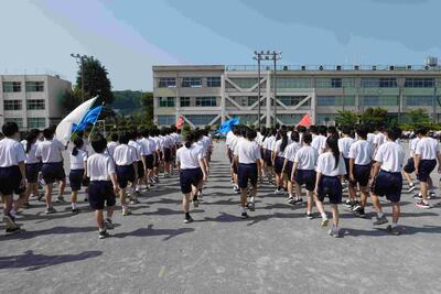 5月２０日（火）・２６日（月）　体育大会全校練習