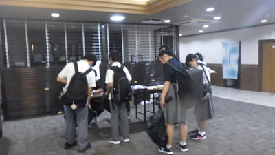 ９月９日（金）第３学年　修学旅行　３日目