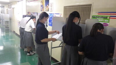 9月１８日（木）立会演説会