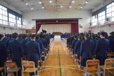 ３月１３日（金）卒業式予行